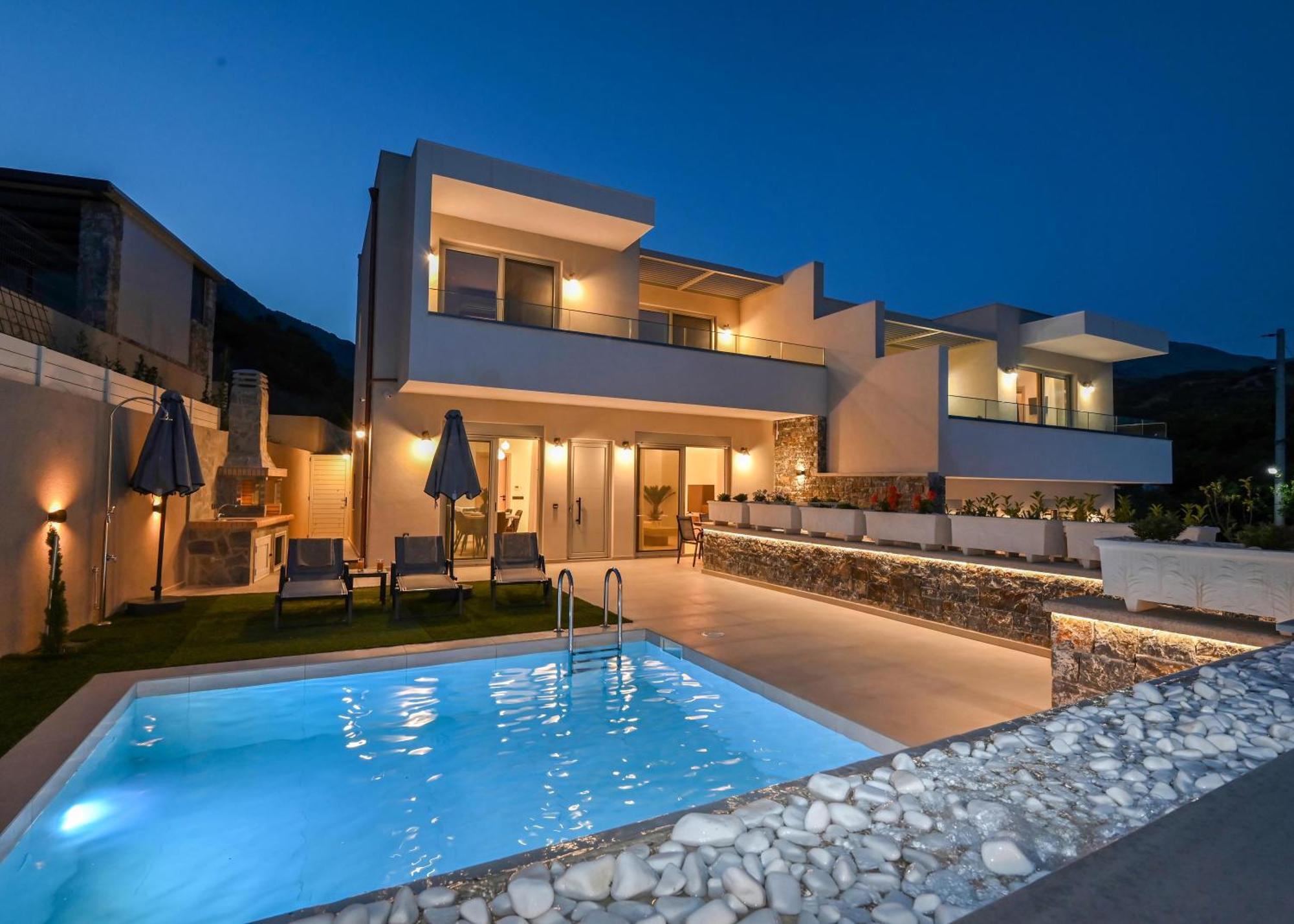 Nemesis Villas Plakiás Eksteriør bilde